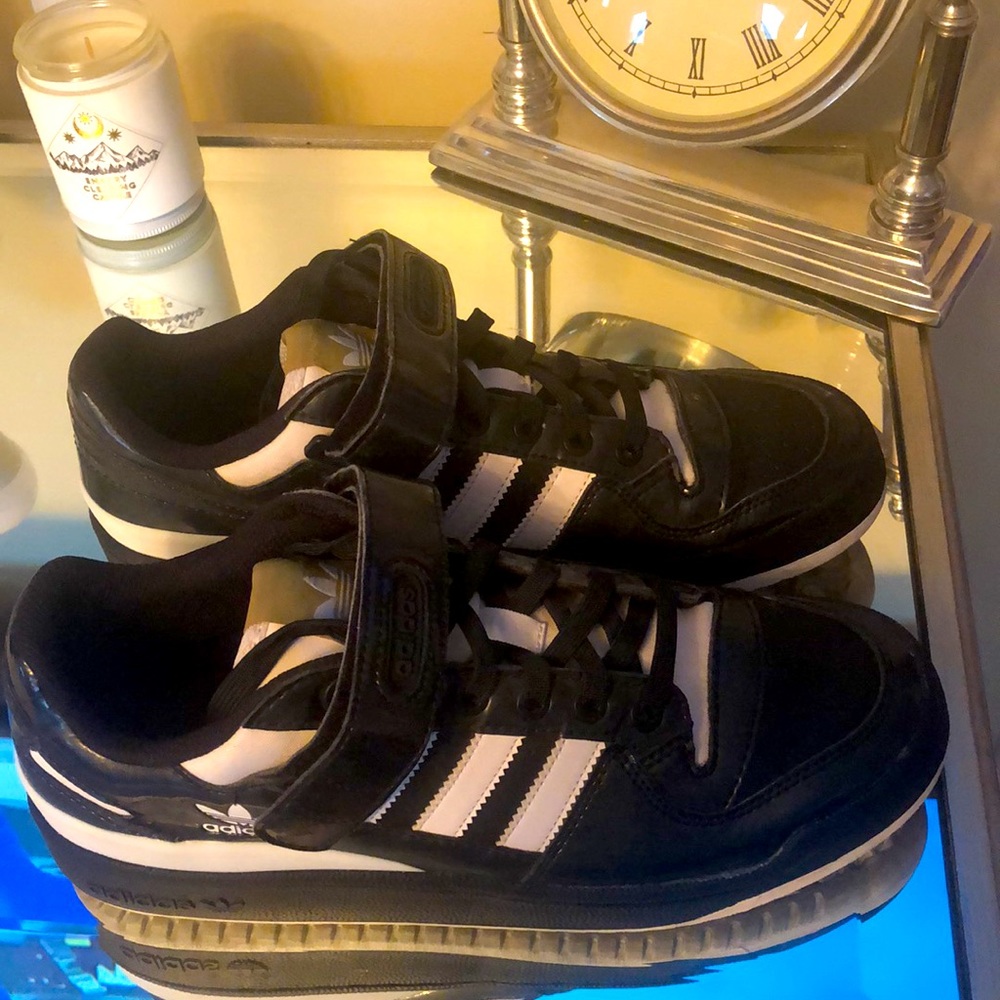 Adidas Originals Men’s Forum Lo Core Black/White